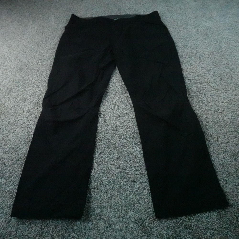 Eddie Bauer Pants Mens 40X30 Black Tech Pant Performance Stretch Outdoor Hiking